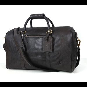 Genuine Buffalo Leather Duffle Bag